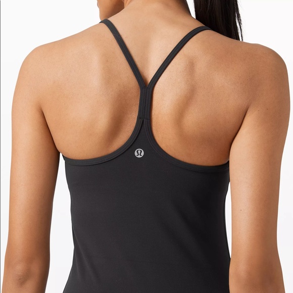 lululemon athletica Tops - Lululemon Black Power Y Tank